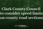 Clark County Council to consider speed limits on county road sections