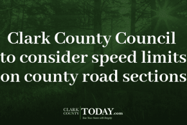 Clark County Council to consider speed limits on county road sections