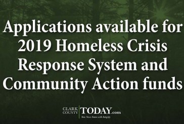 Applications available for 2019 Homeless Crisis Response System and Community Action funds