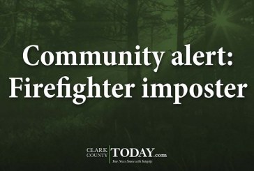 Community alert: Firefighter imposter