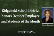 Ridgefield School District honors October Employee and Students of the Month