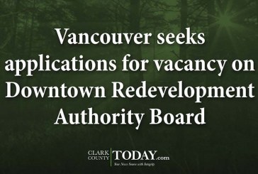 Vancouver seeks applications for vacancy on Downtown Redevelopment Authority Board