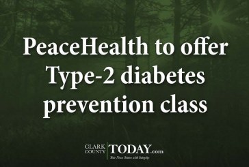 PeaceHealth to offer Type-2 diabetes prevention class