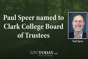 Paul Speer named to Clark College Board of Trustees