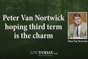 Peter Van Nortwick hoping third term is the charm