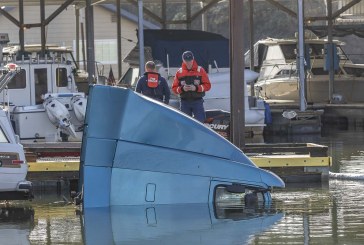 Train hits semi-truck in Ridgefield