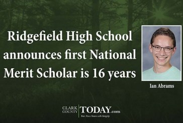 Ridgefield High School announces first National Merit Scholar is 16 years
