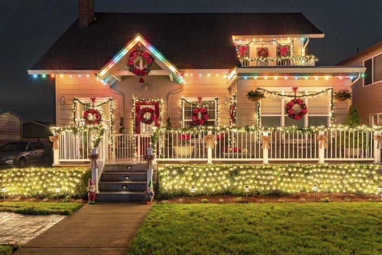 Clark County lights up the night