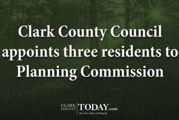 Clark County Council appoints three residents to Planning Commission
