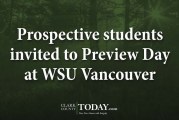 Prospective students invited to Preview Day at WSU Vancouver