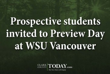 Prospective students invited to Preview Day at WSU Vancouver