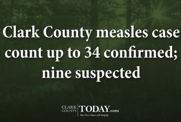 Clark County measles case count up to 35 confirmed; 11 suspected