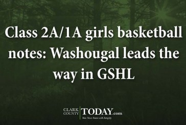 Class 2A/1A girls basketball notes: Washougal leads the way in GSHL