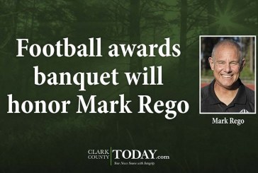 Football awards banquet will honor Mark Rego