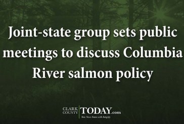 Joint-state group sets public meetings to discuss Columbia River salmon policy