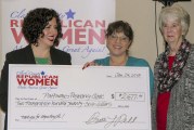 Clark County Republican Women present check to Pathways Pregnancy Center