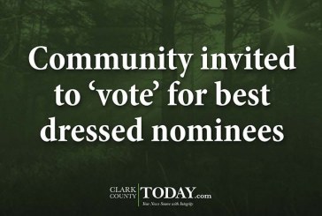 Community invited to ‘vote’ for best dressed nominees