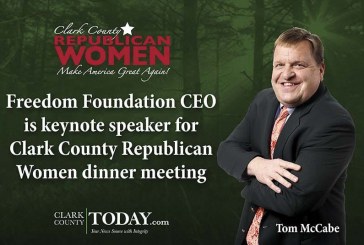 Freedom Foundation CEO is keynote speaker for Clark County Republican Women dinner meeting