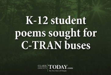 K-12 student poems sought for C-TRAN buses