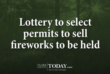 Lottery to select permits to sell fireworks to be held