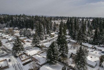 Potential for more snow overnight in Clark County