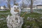 Clark County children enjoy their first snow day of the season