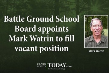 Battle Ground School Board appoints Mark Watrin to fill vacant position