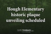 Hough Elementary historic plaque unveiling scheduled