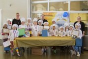 Woodland Elementary School students cook their favorite Mexican recipes