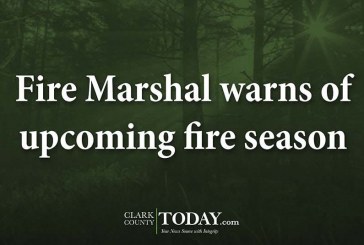 Fire Marshal warns of upcoming fire season