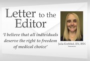 Letter to the editor: ‘I believe that all individuals deserve the right to freedom of medical choice’