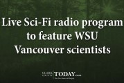 Live Sci-Fi radio program to feature WSU Vancouver scientists