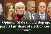 Opinion: State should step up, pay its fair share of election costs