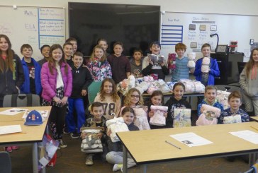 Ridgefield 5th graders pay kindness forward with baby blanket drive