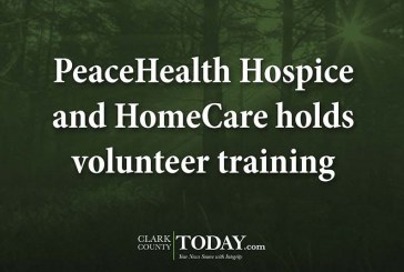PeaceHealth Hospice and HomeCare holds volunteer training
