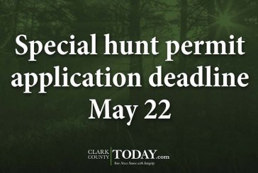 Special hunt permit application deadline May 22