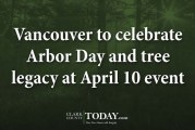 Vancouver to celebrate Arbor Day and tree legacy at April 10 event