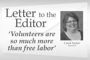 Letter to the editor: ‘Volunteers are so much more than free labor’