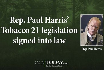 Rep. Paul Harris’ Tobacco 21 legislation signed into law