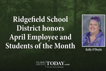 Ridgefield School District honors April Employee and Students of the Month