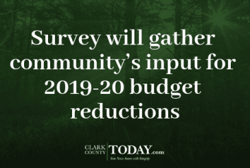 Survey will gather community’s input for 2019-20 budget reductions