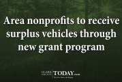 Area nonprofits to receive surplus vehicles through new grant program