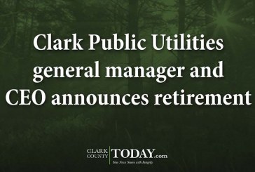 Clark Public Utilities general manager and CEO announces retirement