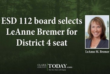 ESD 112 board selects LeAnne Bremer for District 4 seat