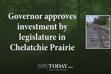 Governor approves investment by legislature in Chelatchie Prairie Railroad freight operations