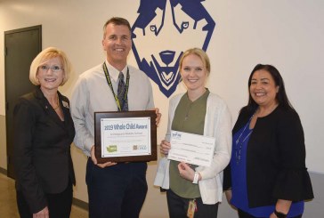 Jemtegaard Middle School celebrates Whole Child Award at assembly