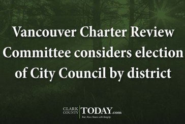 Vancouver Charter Review Committee considers election of City Council by district