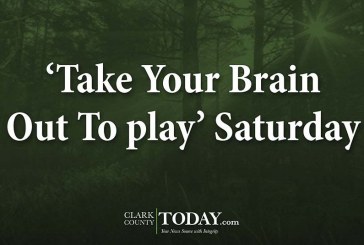 ‘Take Your Brain Out To play’ Saturday