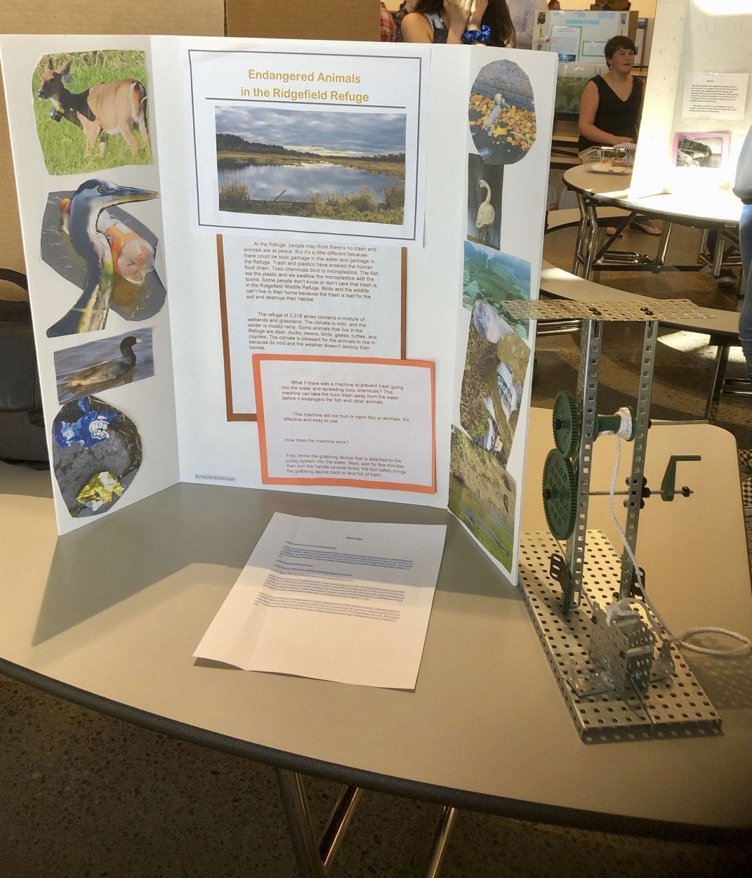 Ridgefield School District’s Artistry Night showcases STEAM projects
