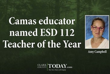 Camas educator named ESD 112 Teacher of the Year